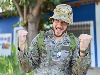 Veteran dealing with adjustment disorder